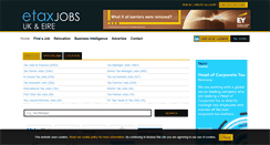 Desktop Screenshot of etaxjobs.co.uk