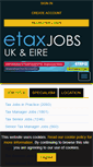 Mobile Screenshot of etaxjobs.co.uk