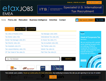 Tablet Screenshot of etaxjobs.eu